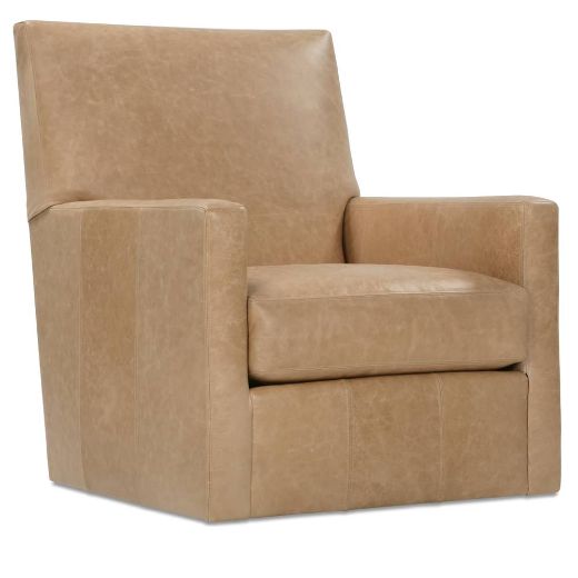 Picture of Carlyn Leather Swivel Glider